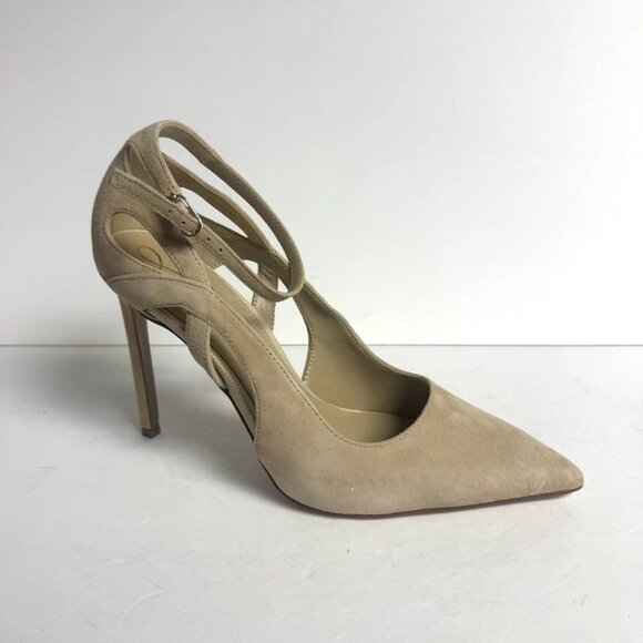 Sam Edelman Shoes - Sam Edelman Womens Adelisa Heel Tan Suede Size 9.5 M